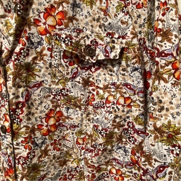 C.J Banks Shirt Women’s Plus Size 2X Button Down Collard Pockets - Picture 5 of 13